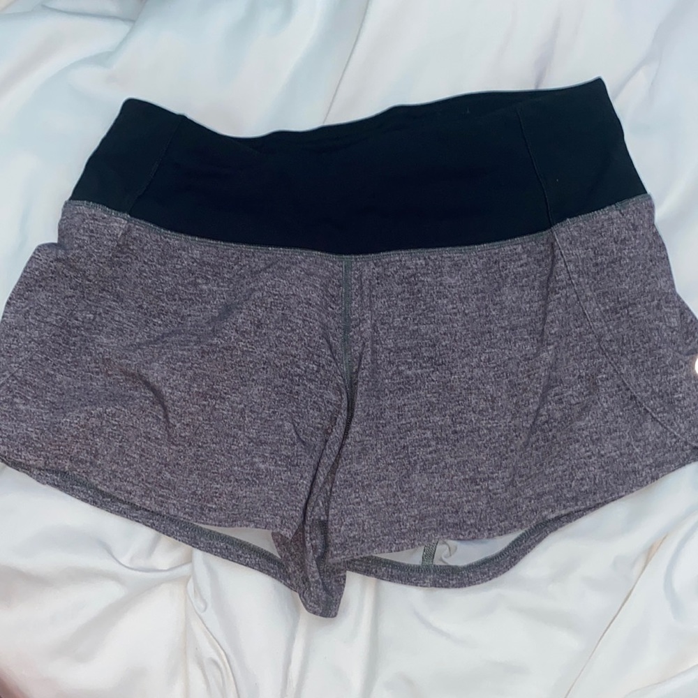 Lululemon size 2 speed up shorts